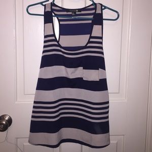 Striped racetrack tank!