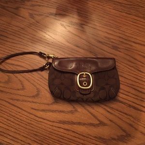 Coach wristlet