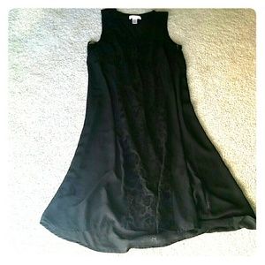 Black flowy blouse cover up