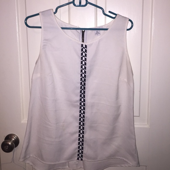 White classic tank top