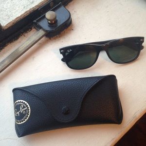 Black New Wayfayer RayBans 💯