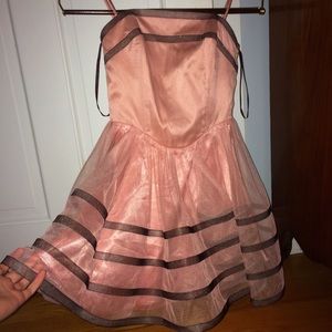 NWT Betsey Johnson Pink Tulle Party Dress