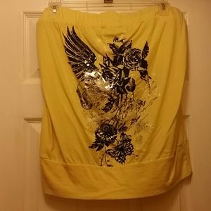 Yellow Tube Top (Torrid)