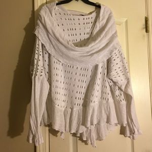 Off the shoulder sweater