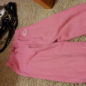 Pink sweatpants