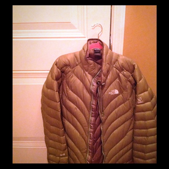 Womens North face quilted jacket xl