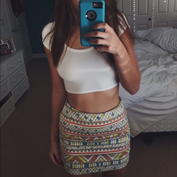 Aztec pattern pencil skirt 🔅🔆🔅