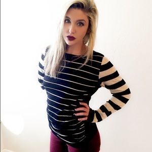 Striped Sweater from The Limited