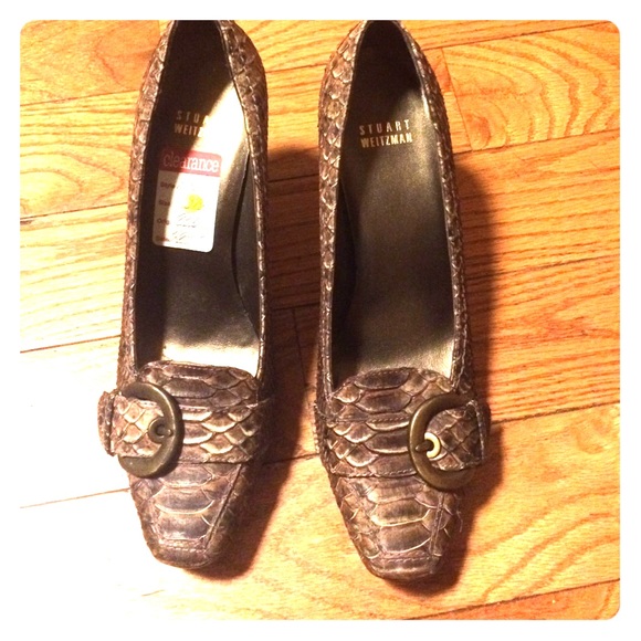 Reptile Stuart Weitzman Shoes