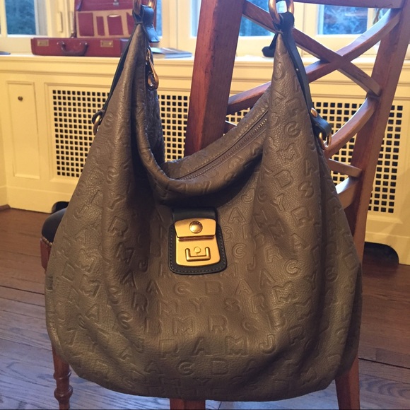 Marc by Marc Jacobs Army Green Logo Tote