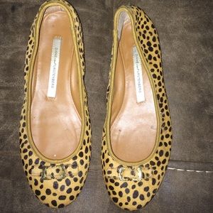 Diane von Furstenberg leopard flats 5