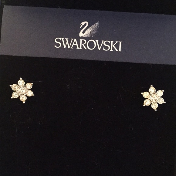 Swarovski Flower Earrings