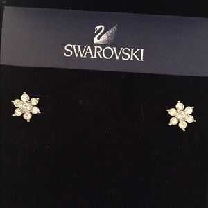 Swarovski Flower Earrings