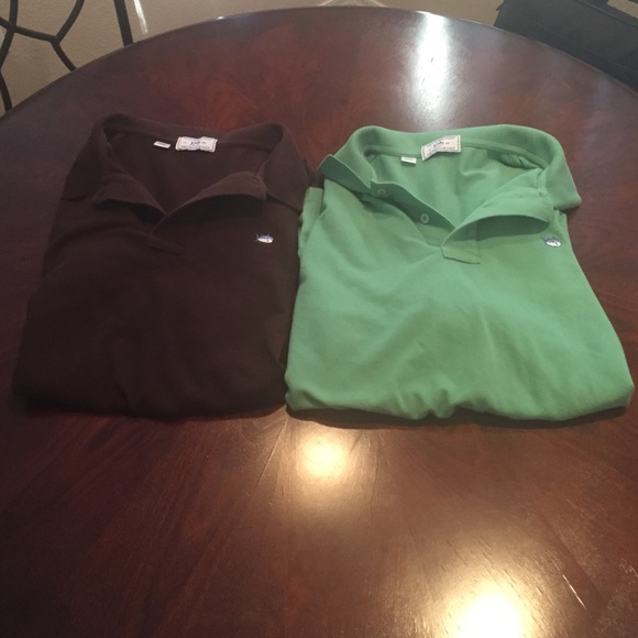 Southern tide men's large polos lot