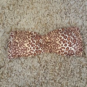 NWOT Cheetah Bandeau