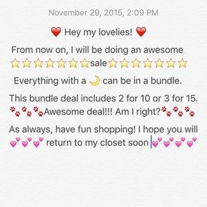 PLEASE READ!!! HUGE SALE