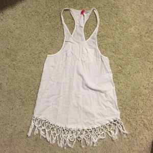 White Victoria's Secret Beach Cover-Up Dress