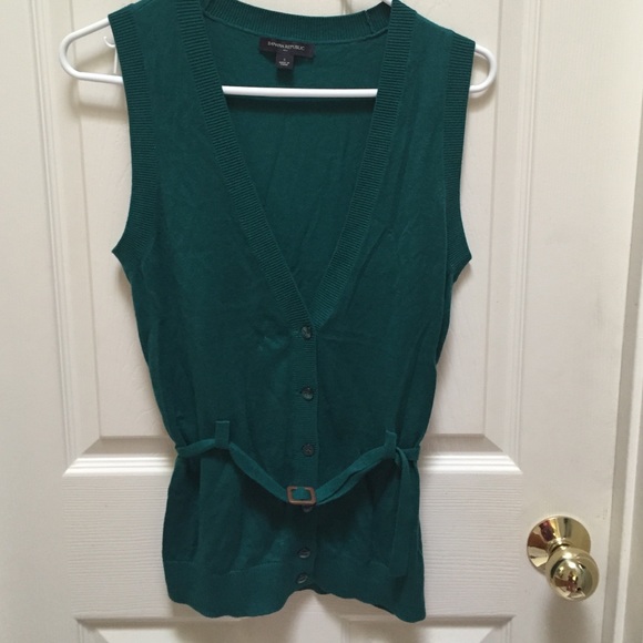Banana republic belted vest