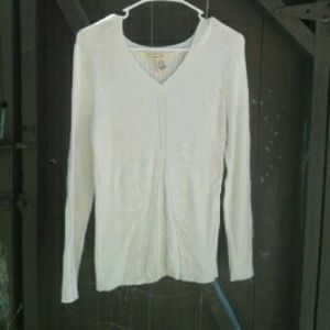 Dkny long sleeve vneck