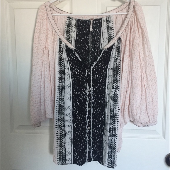 Free People blouse, sz M