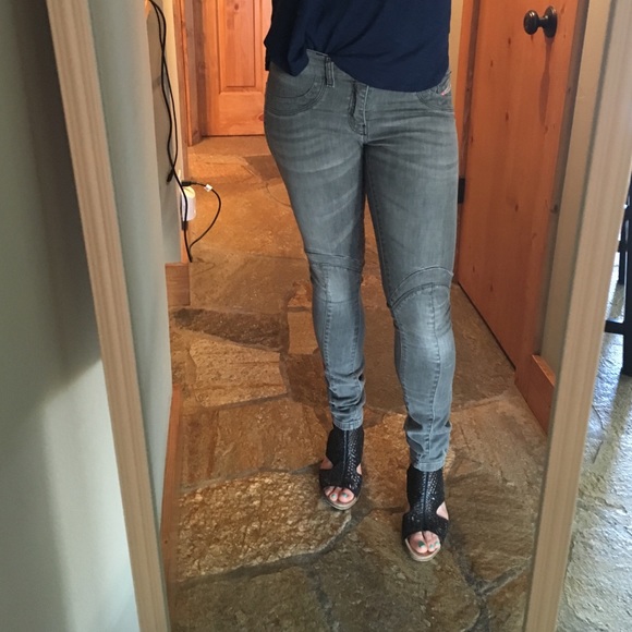 Gray Diesel skinny jeans