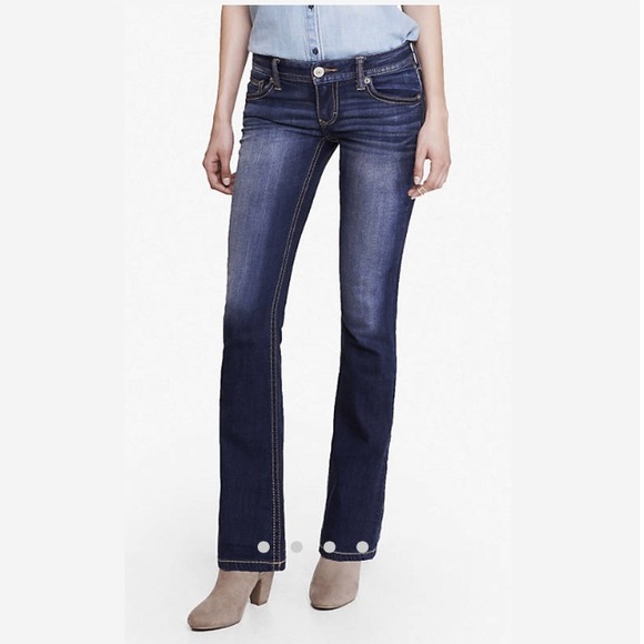 express boot cut jeans