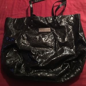 Calvin Klein snakeskin tote