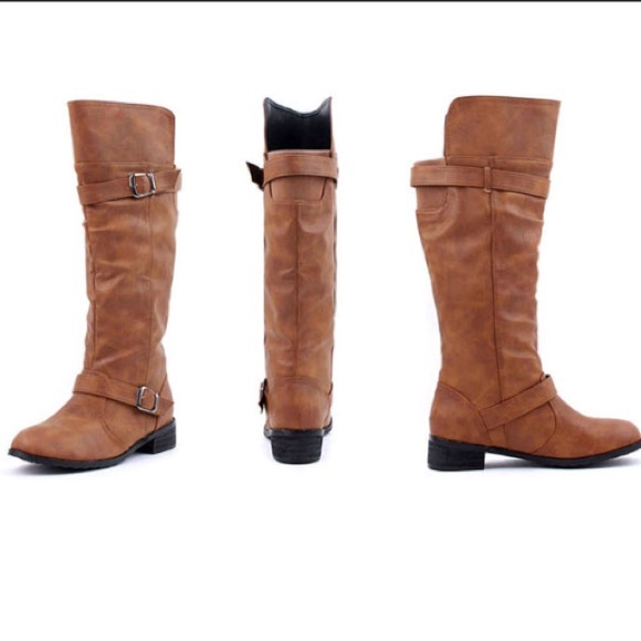 LAST PAIR Black knee high boots size 8.5 - Picture 3 of 4