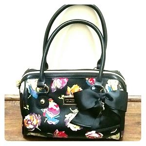 Betsey Johnson Floral Purse