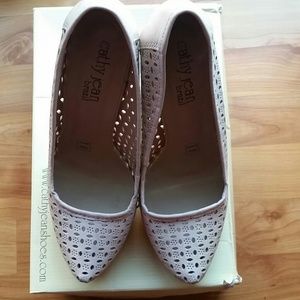 Cathy jean upper leather heels