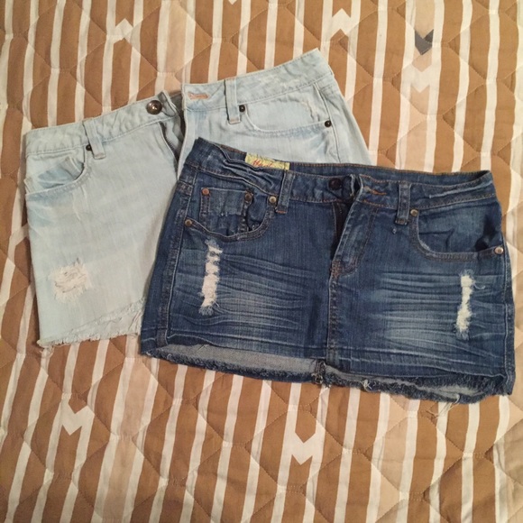 🚨 LAST CHANCE - DENIM MINI-SKIRT BUNDLE
