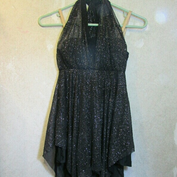 Gorgerous black / glitter dance recital costume