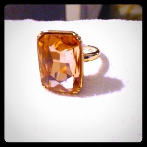 The Limited rose gold cocktail ring