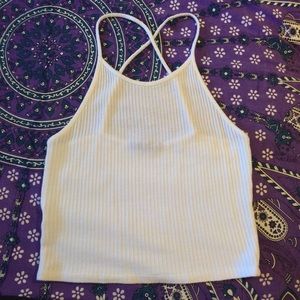 brandy melville nixie knit tank top