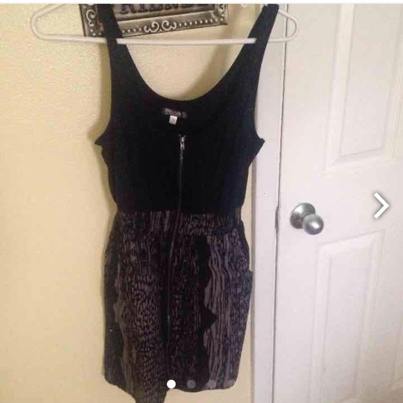 Zip up dress