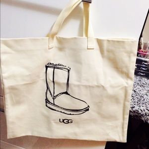 UGG canvas 100% cotton tote NEW!