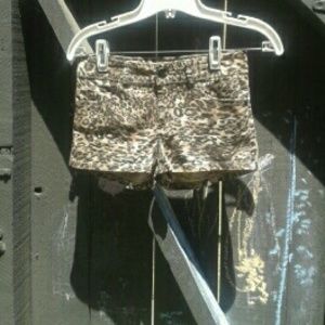Cheetah shorts