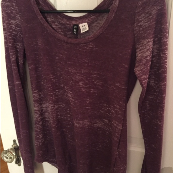 Maroon/pink comfy long sleeve