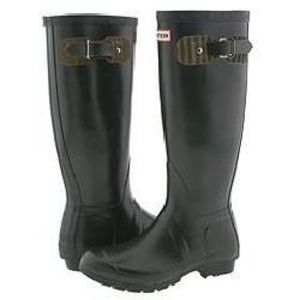 Hunter "Festival Tall" Boots In Dark Olive