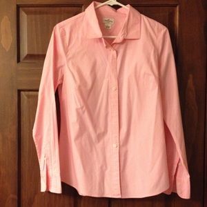 [J. Crew] pink button down