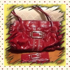 Guess purse and wallet