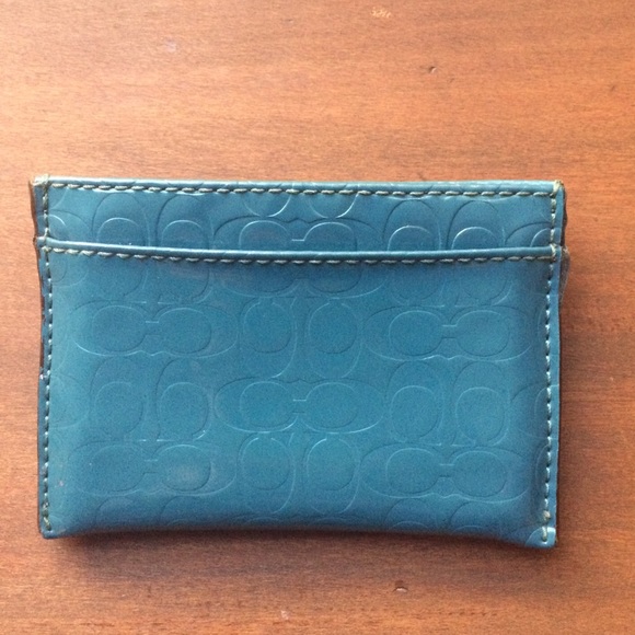 Coach card holder
