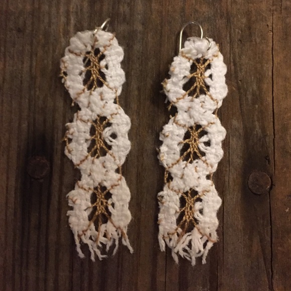 Lace Earrings - Picture 2 of 4