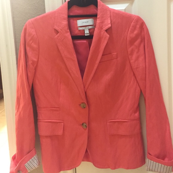 Classic Schoolboy Blazer in Linen