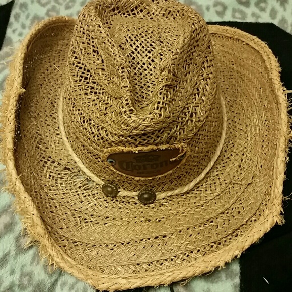 Corona Mexico cowboy/straw hat.
