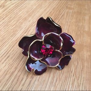 Kenneth Jay Lane Flower Ring | adjustable