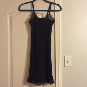 Victoria Secret Black Nighty. Size Medium.