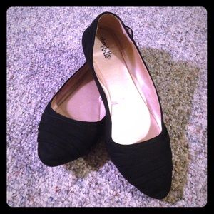 Charlotte Russe Black Flats