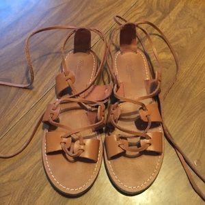 Tan Gladiator sandals