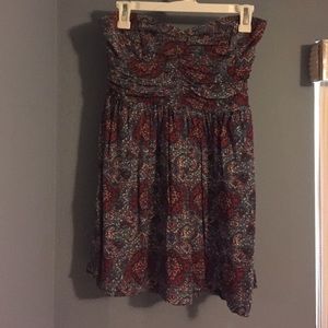 Strapless urban outfitters dress
